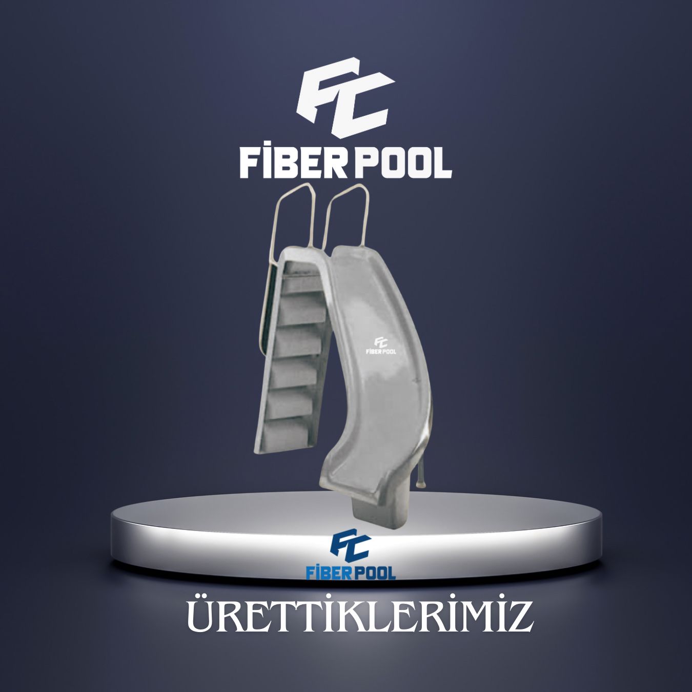  Fiber Havuz Kaydırakları Üretimi